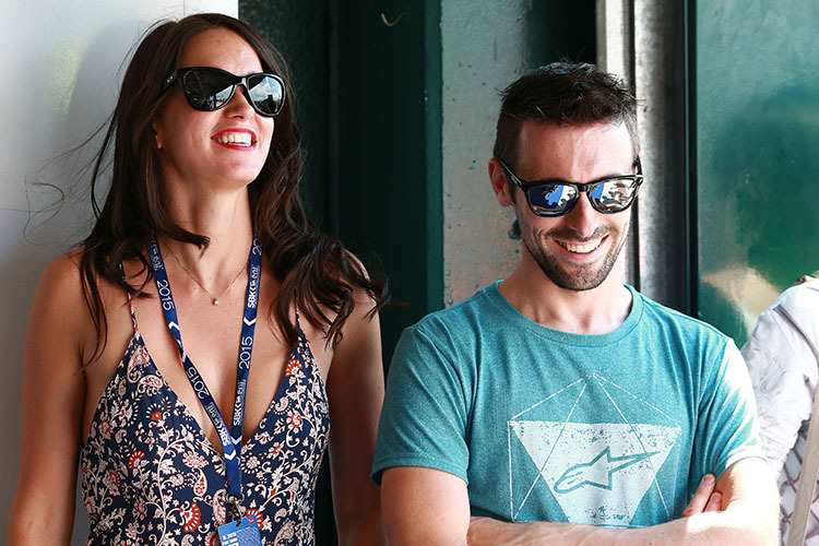 Pippa und Eugene Laverty 