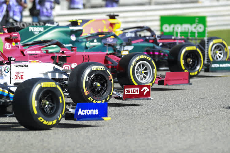 Die Reifenregeln wurden für die Rennwochenenden, an denen ein Sprint-Qualifying ausgetragen wird, angepasst