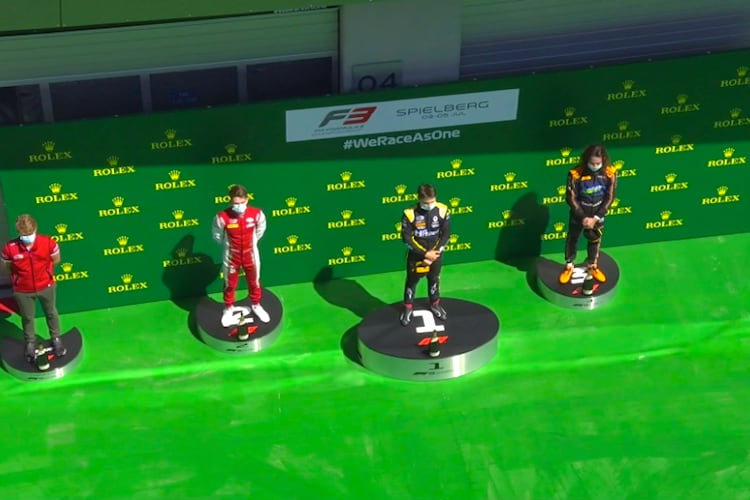 So geht Siegerpodest in Corona-Zeiten