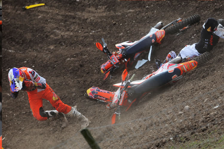Herlings kollidierte im Talkessel mit Sieger Prado am Zielsprung