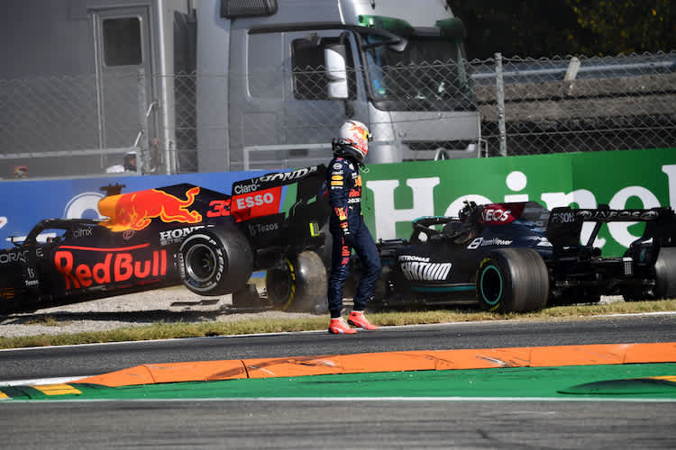 Max Verstappen in Monza