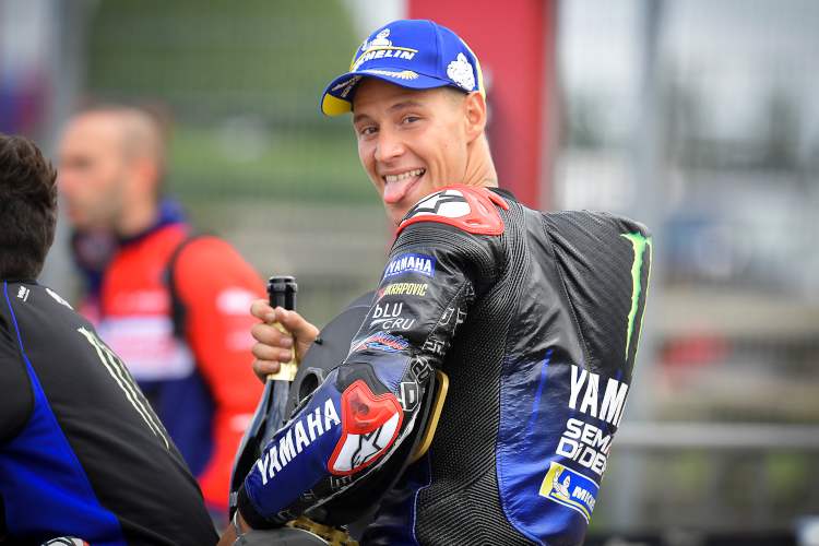 Fabio Quartararo zeigt der Konkurrenz den Rücken