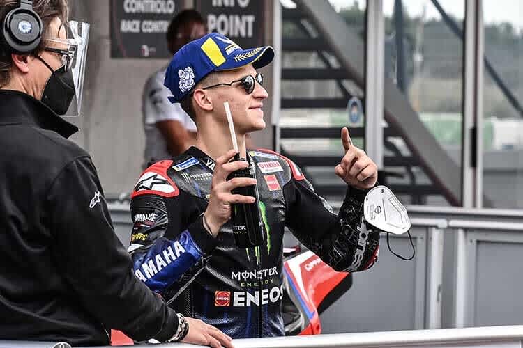 Pole für den WM-Zweiten Quartararo