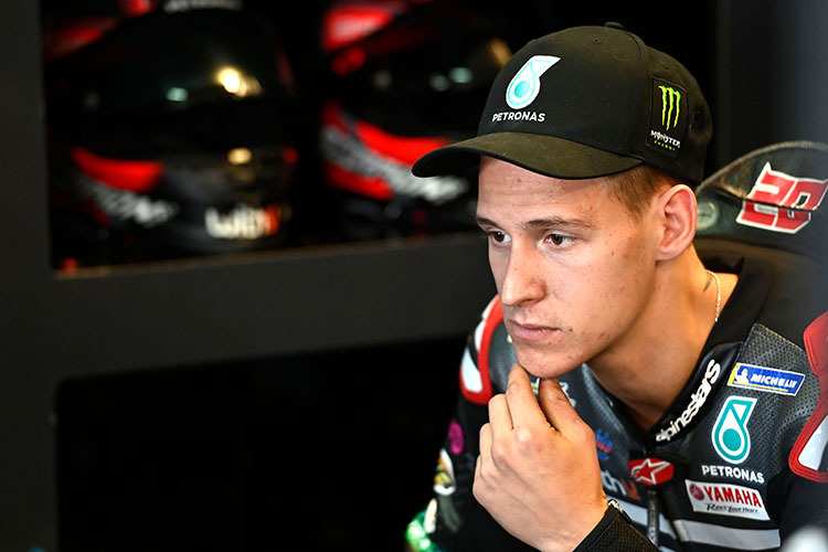 Fabio Quartararo kam glimpflich davon