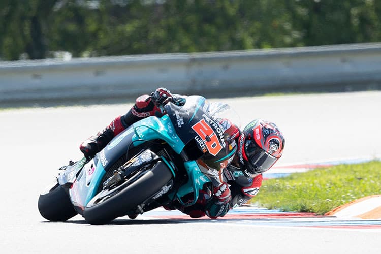 Fabio Quartararo in Brünn: Bestzeit