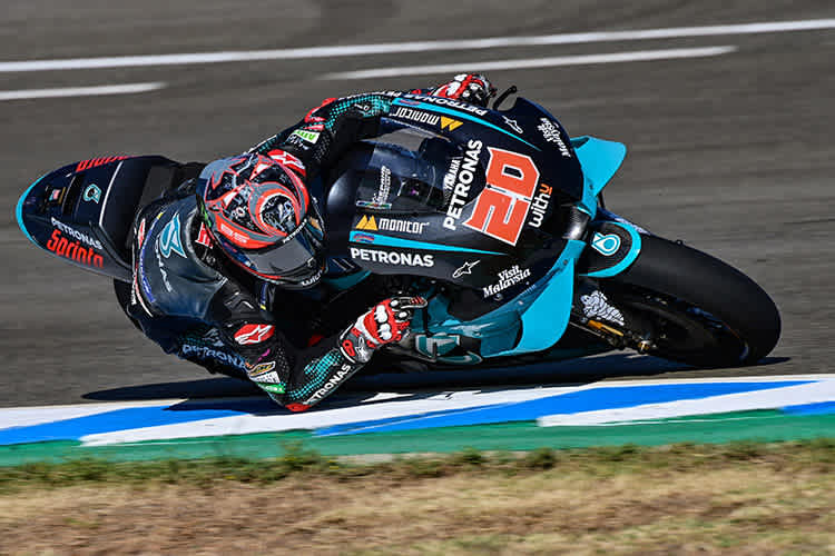 Fabio Quartararo heute in Jerez