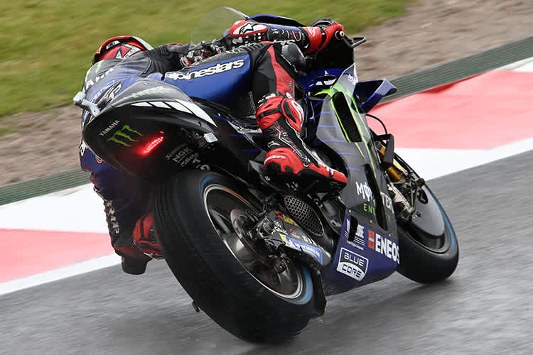 Fabio Quartararo: Vor einem Jahr Sieger in Portugal, jetzt auf Platz 20