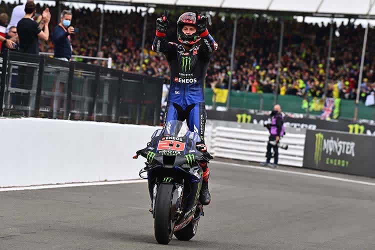 Silverstone-Sieger Fabio Quartararo