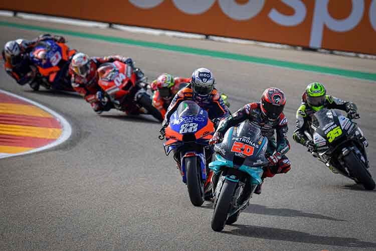 Fabio Quartararo (20) möchte Joan Mir noch vom ersten WM-Rang verdrängen