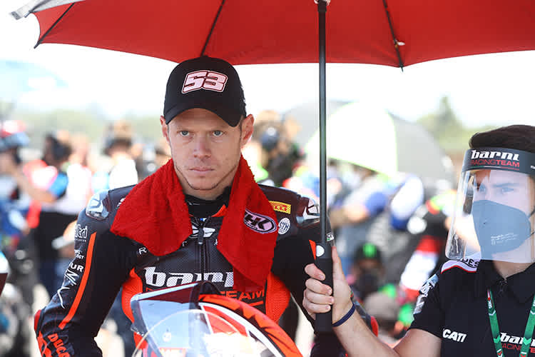 Tito Rabat auf der Barni-Ducati