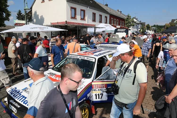 Die Rallyemeile in Daun