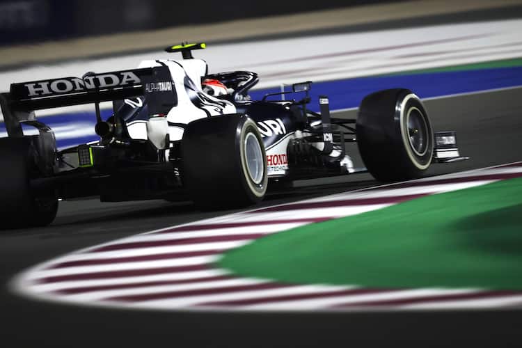 Die Formel-1-Fahrer lassen es in Katar tüchtig krachen