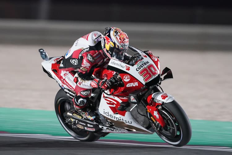Taka Nakagami in Losail