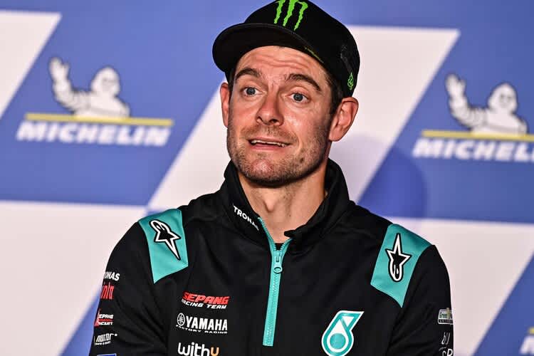 Mit seinen lockeren Sprüchen sorgte Cal Crutchlow für Erheiterung