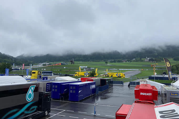 Red Bull Ring am Samstagmorgen: Mit einem trockenen FP3 ist nicht zu rechnen
