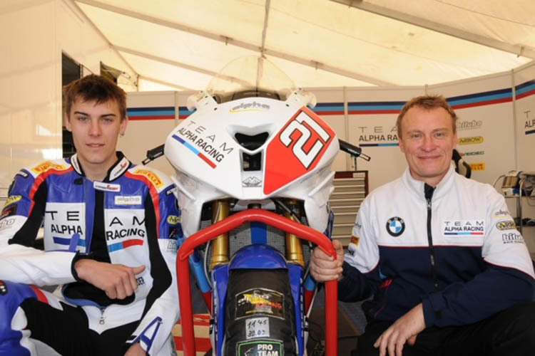 In der Saison 2012: Markus Reiterberger und Waldi