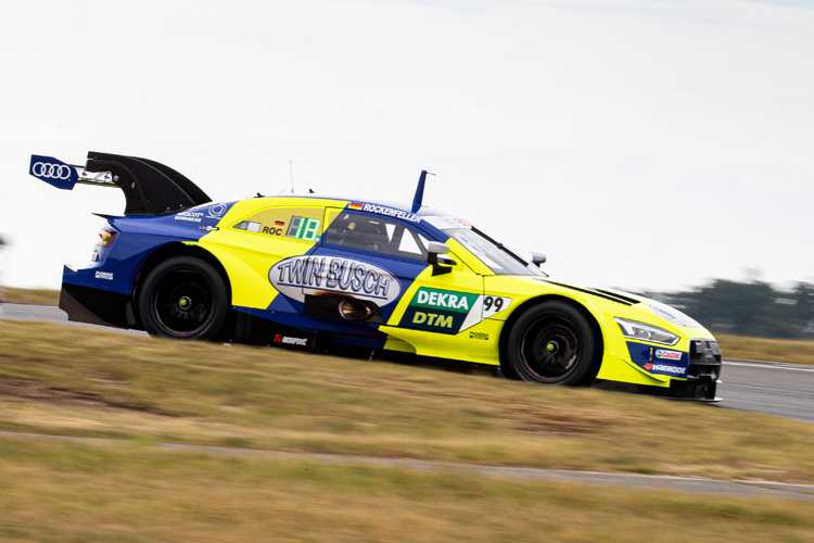 Mike Rockenfeller in seinem DTM-Auto