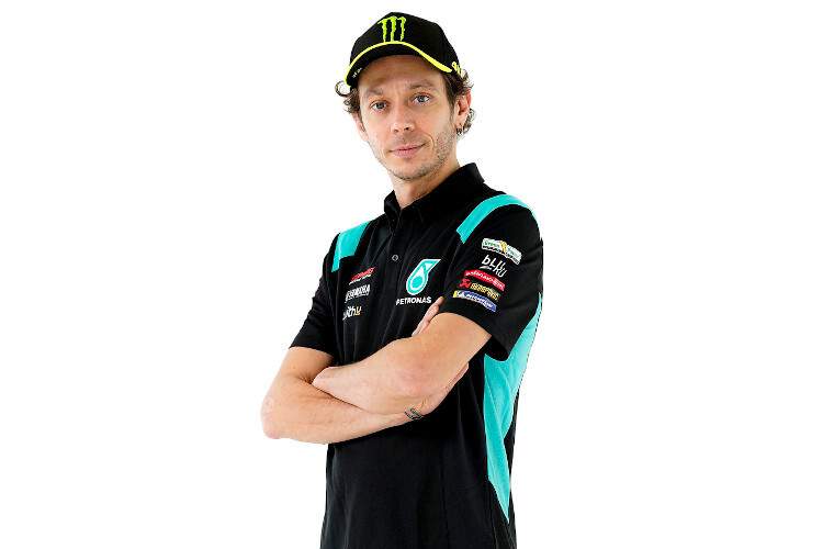 Valentino Rossi in der neuen Teamuniform