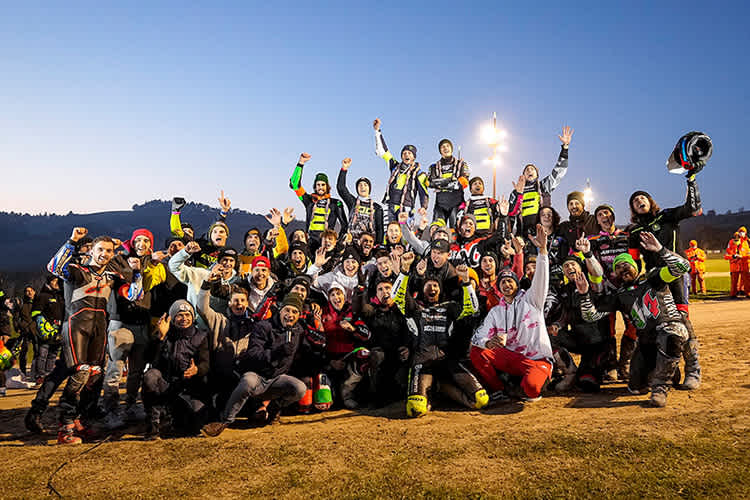 42 Teilnehmer gingen in Tavullia an den Start