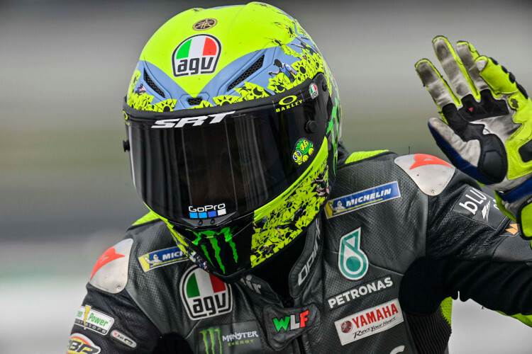 Der letzte Misano-Helm von Valentino Rossi ist den Fans gewidmet