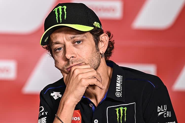 Valentino Rossi in Gedanken