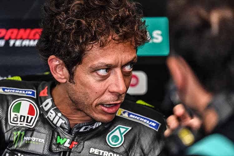 Fußballfan Valentino Rossi