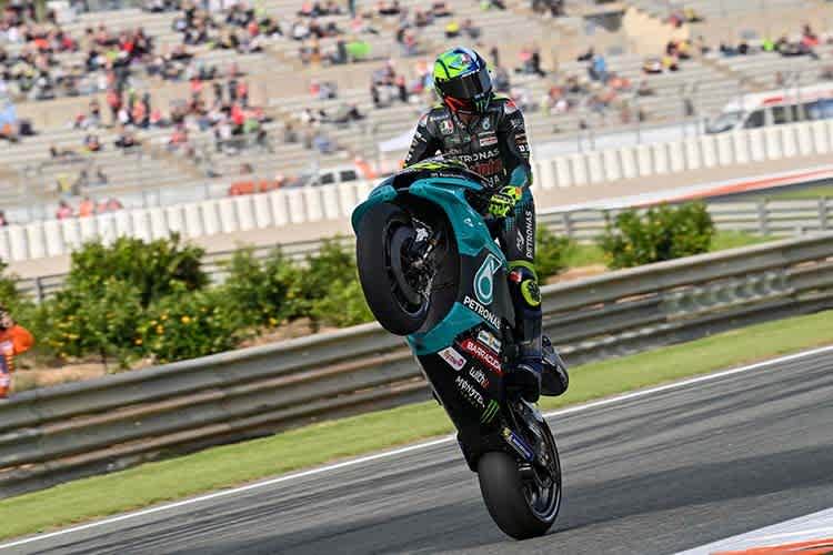 Valentino Rossi wurde 2021 zu einer unbezahlbaren Werbefigur für Petronas