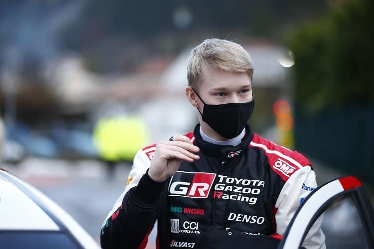 Der 20 Jahre alte Kalle Rovanperä