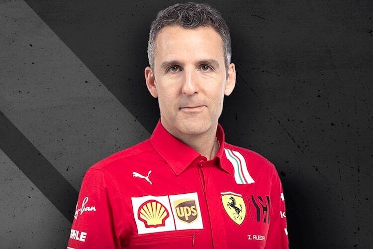Iñaki Rueda und Sebastian Vettel 2019 in Singapur