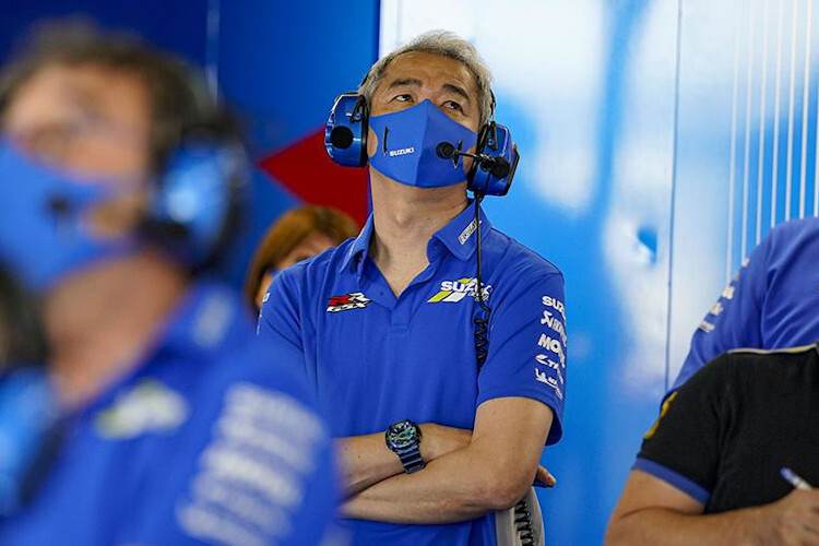 Shinichi Sahara setzt auf den Zusammenhalt in der Suzuki-Box