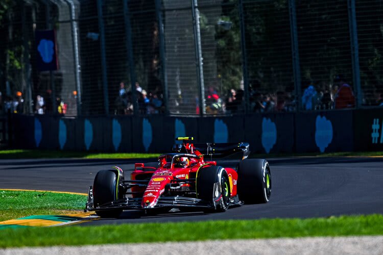 Carlos Sainz war im ersten Training im Albert Park der Schnellste