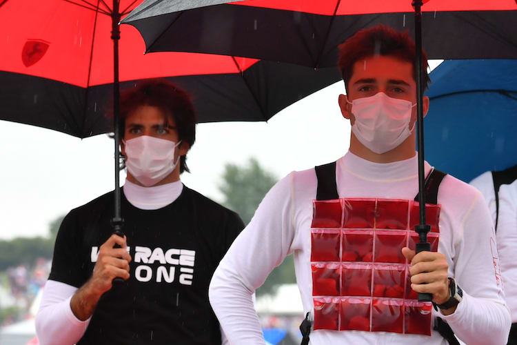 Charles Leclerc und Carlos Sainz