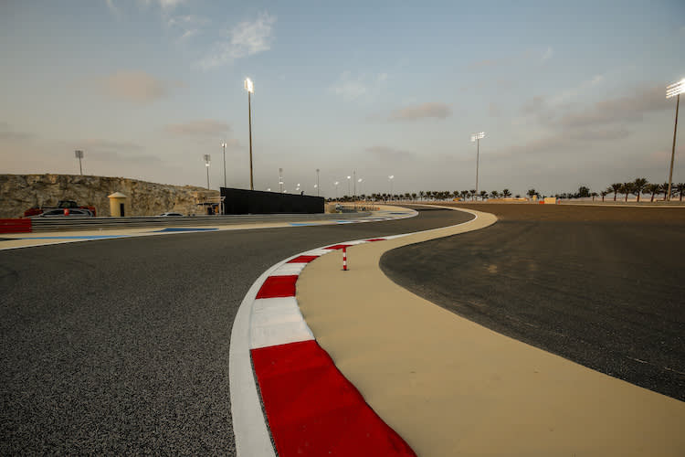 Der Bahrain-Rundkurs ist zum zweiten Mal Schauplatz eines GP in diesem Jahr