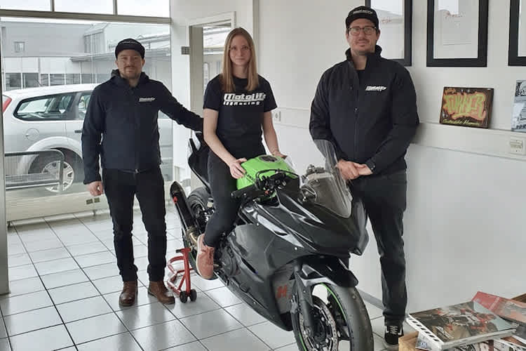 Andreas Köder (re.) mit Sarah Göpfert