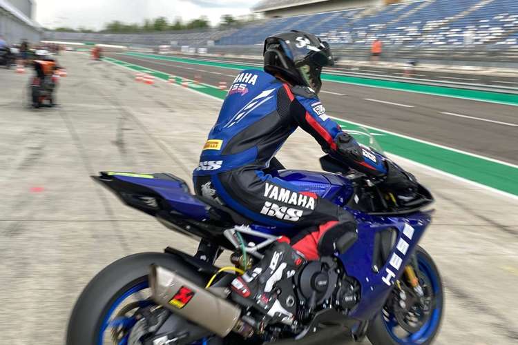 Dominic Schmitter zurück bei der Arbeit