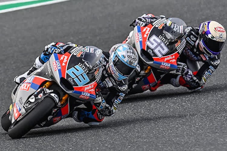 Marcel Schrötter und Jeremy Alcoba freuen sich auf das Rennwochenende in Indonesien 