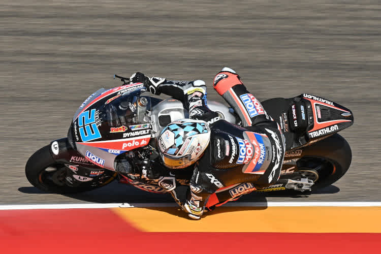 Marcel Schrötter fühlt sich in Aragón offensichtlich wohl