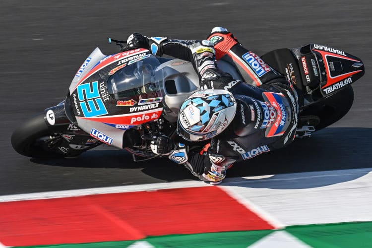 Marcel Schrötter fühlte sich am Freitag wohl in Misano