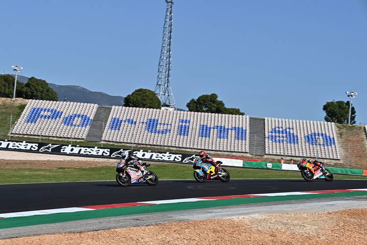 Marcel Schrötter verlor Zeit, weil er in FP2 stürzte