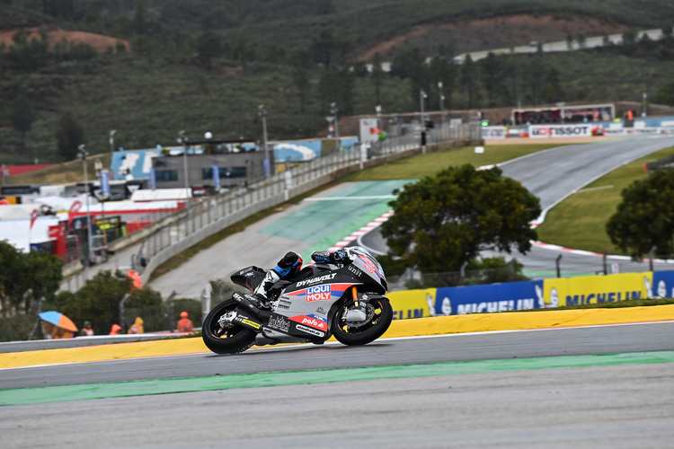 Marcel Schrötter am Freitag in Portugal