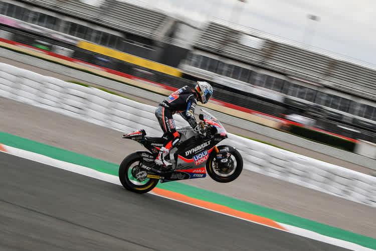 Marcel Schrötter war mit dem Freitag zufrieden