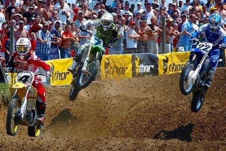 Ricky Carmichael und James Stewart zählten zu den großen Rivalen von Chad Reed #22