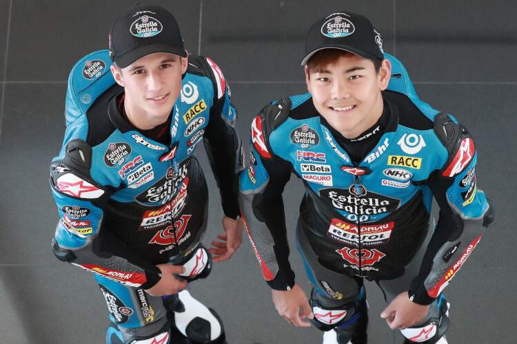 Sergio Garcia und Ryusei Yamanaka 