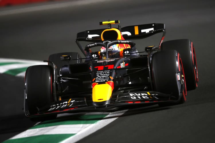 Sergio Pérez sicherte sich die Pole zum Saudi-Arabien-GP
