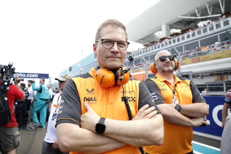 McLaren-Teamchef Andreas Seidl