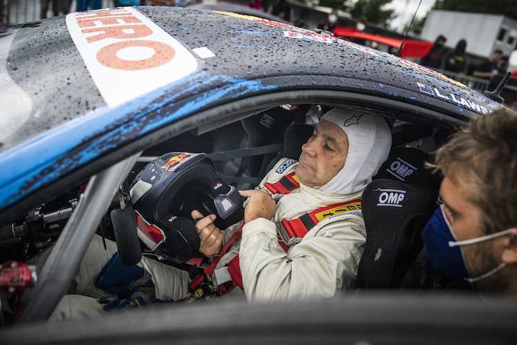 Gerhard Berger im GT3-Ferrari