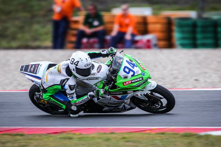 Mit der Kawasaki will der Sachse aufs Podest