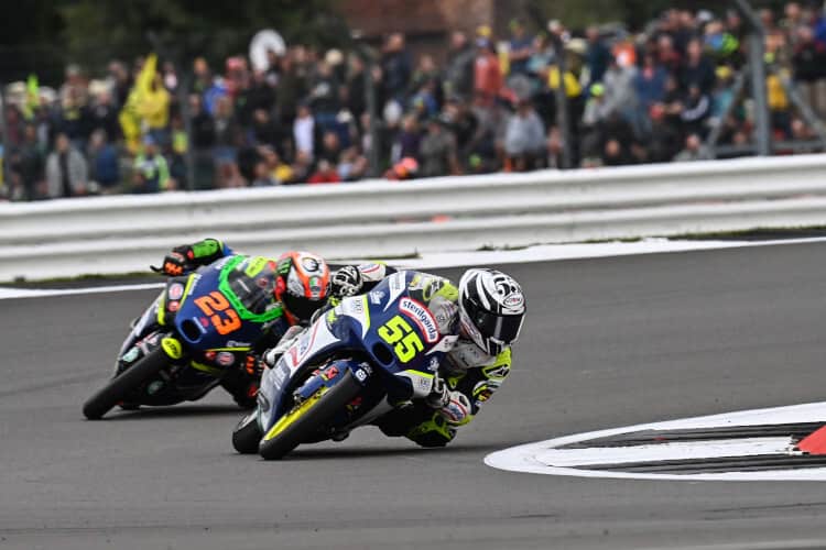 Romano Fenati und Niccolò Antonelli bildeten das Spitzenduo