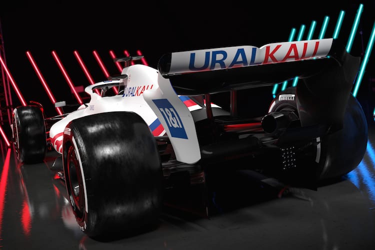 Echtes Schwergewicht: Der Haas VF-22 für die Saison 2022