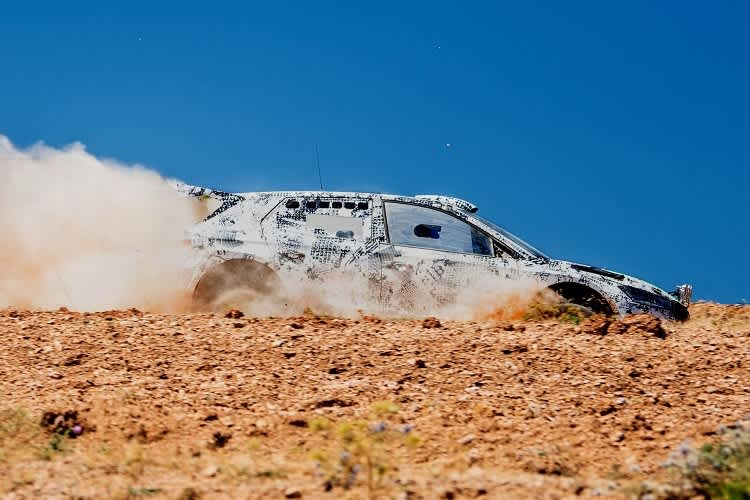 Der neue Skoda Fabia Rally2 evo beim Test